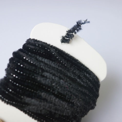 CHENILLE BLACK