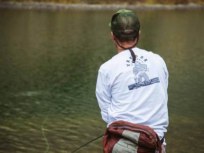 Bigfoot Long Sleeve Pocket Tee