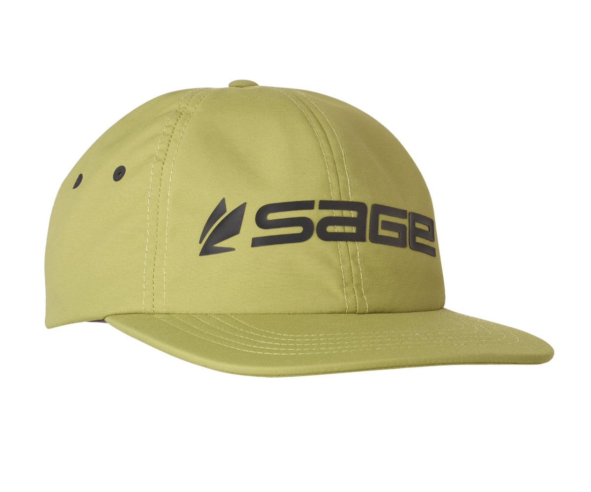 RELAXED NYLON HAT - LOGO