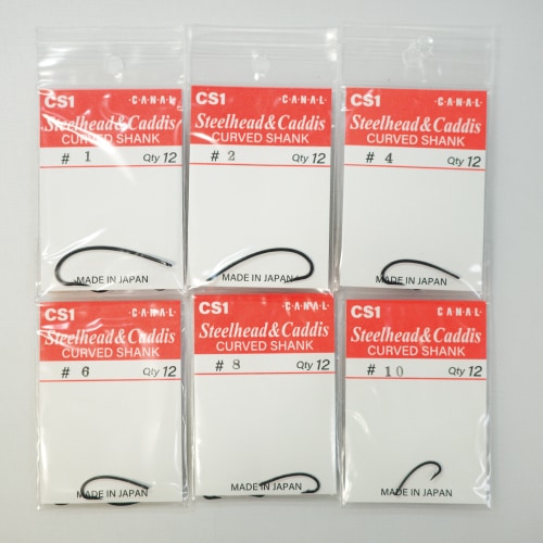 STEELHEAD CADDIS CURVED SHANK