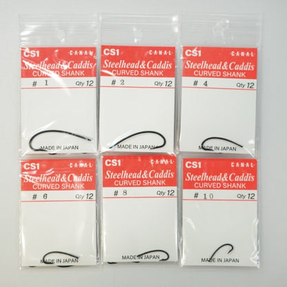 STEELHEAD CADDIS CURVED SHANK