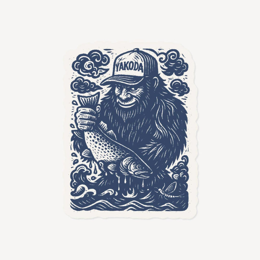 Squatch & Release Sticker