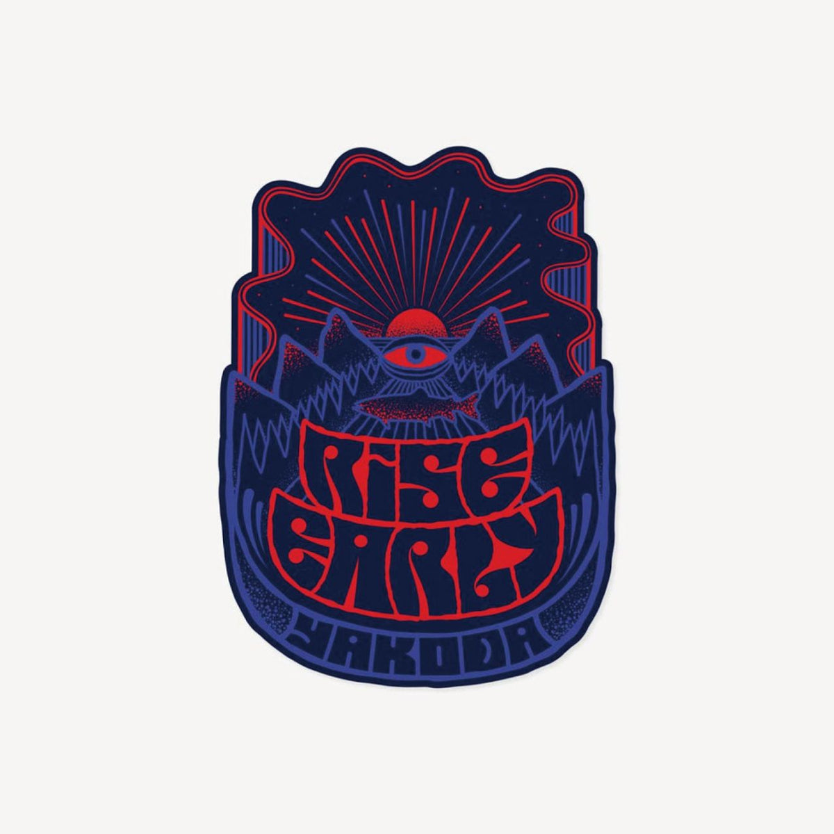 Red Eye Sticker