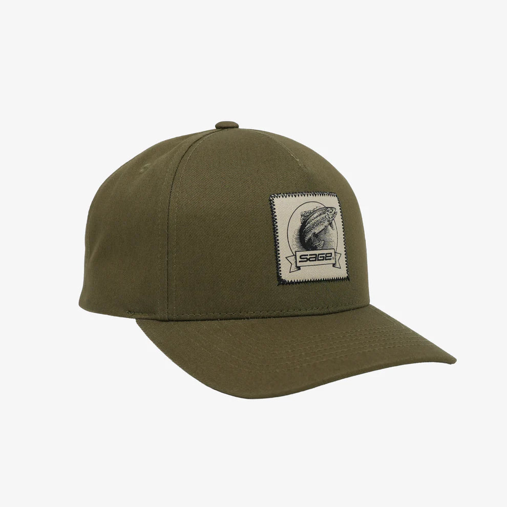 Heritage Logo Twill Snapback Hat