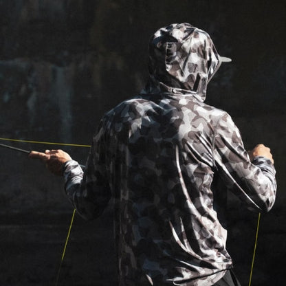 Lightweight Solar Hoodie (Abstract Camo)