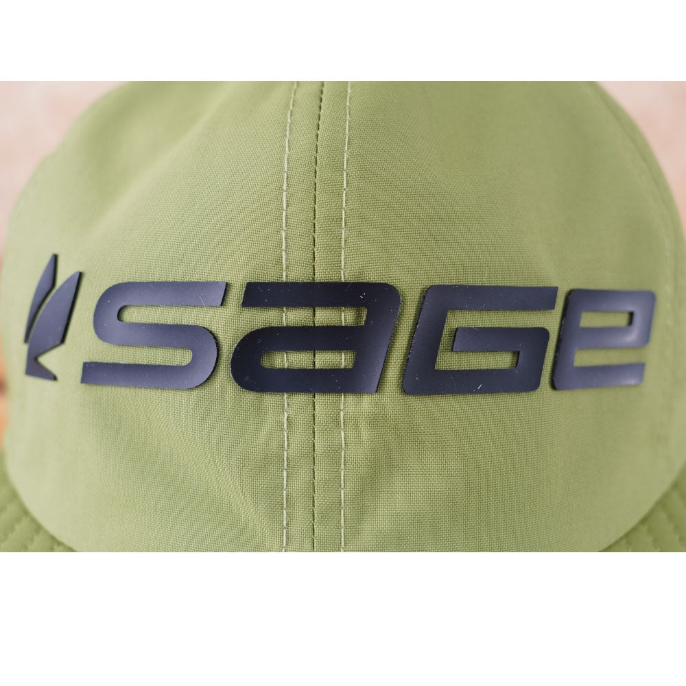 RELAXED NYLON HAT - LOGO