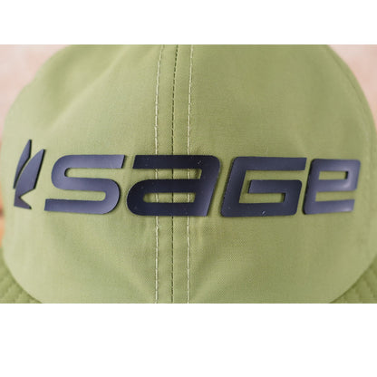 RELAXED NYLON HAT - LOGO