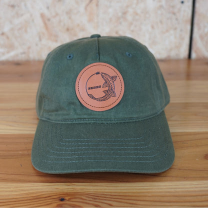 CHASING TROUT HAT - OLIVE