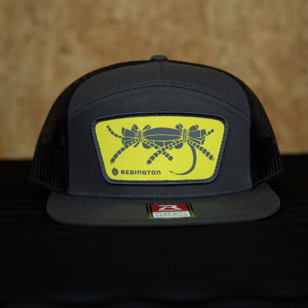 CHUBBY STENCIL TRUCKER - CHARCOAL