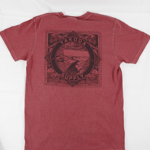 Wild Lands Short Sleeve Tee (Crimson)
