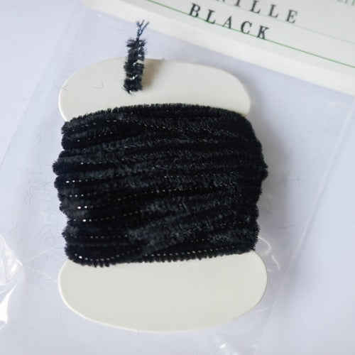 CHENILLE BLACK
