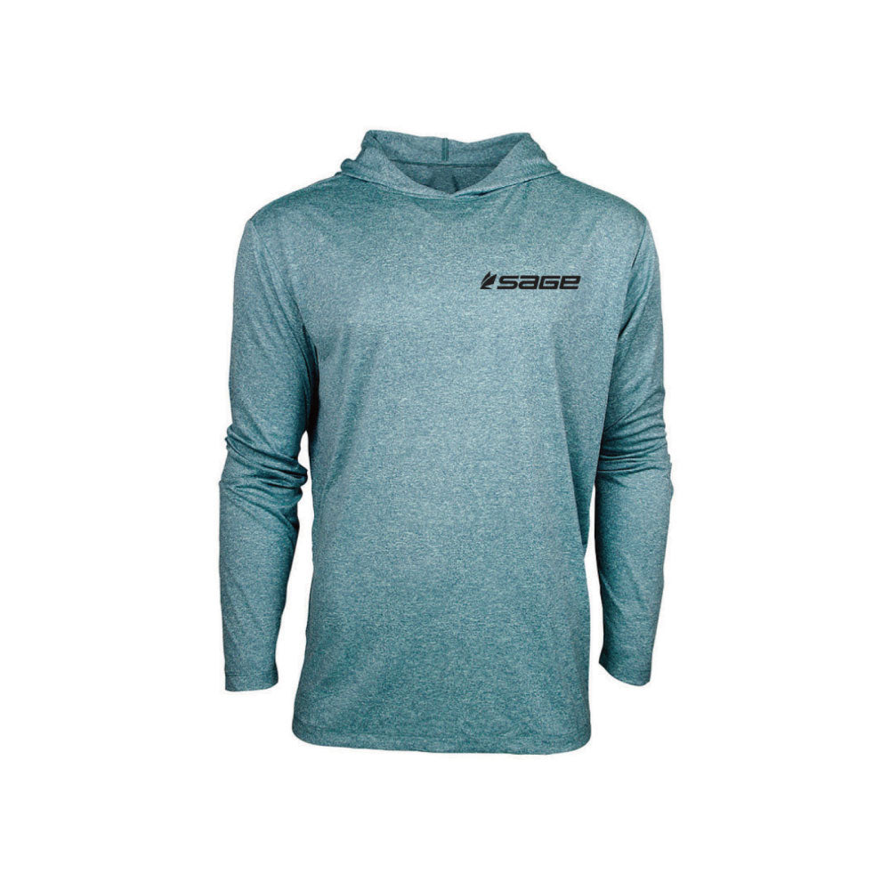 SUN HOODIE - GLACIAL GREEN