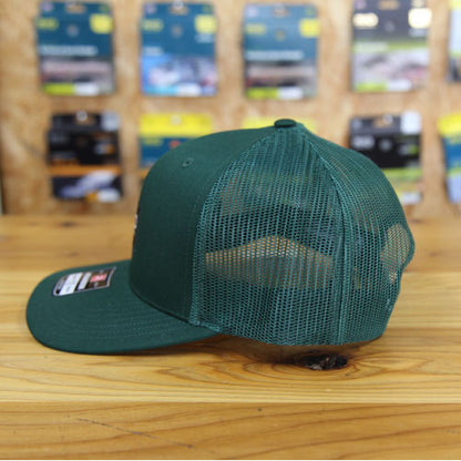 Patch Logo Mesh Back Hat - Green