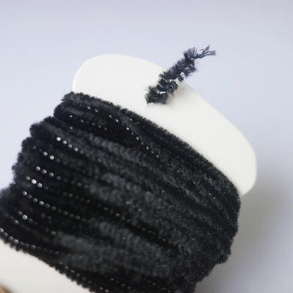 CHENILLE BLACK