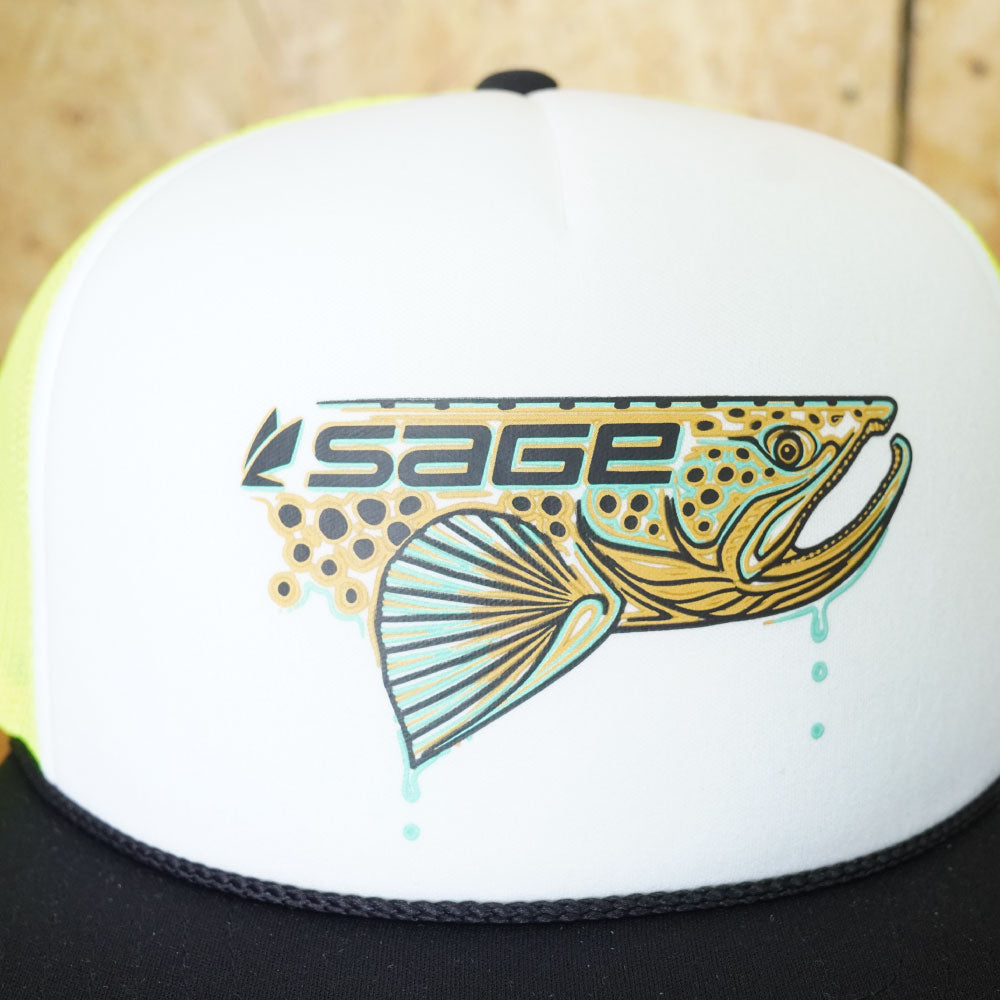 ELECTRIC FOAMIE HAT - GREEN