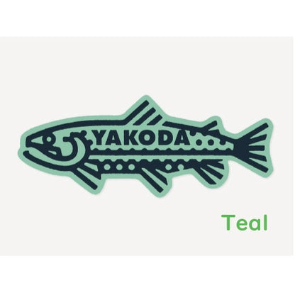 Trout Logo Sticker