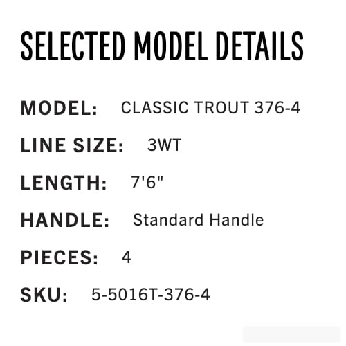 Classic Trout – Fly Fishing Outfitters WALTON