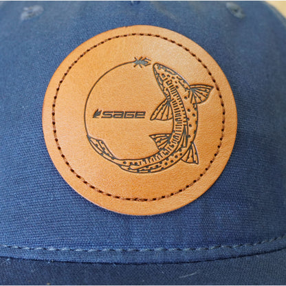 Chasing Trout Hat - Navy