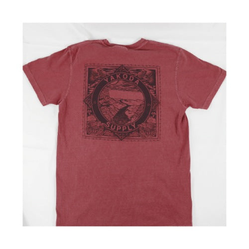 Wild Lands Short Sleeve Tee (Crimson)