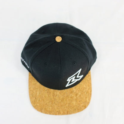 Cork Snapback Black